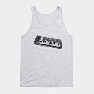 Source 8 bit Synthesizer Tee Tank Top